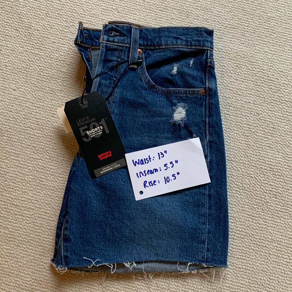 NWT Levi’s 501 shorts